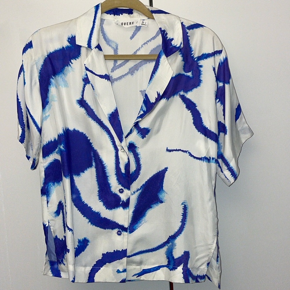 New Sovere Studio TIDAL SHIRT BLUE TIDE Small